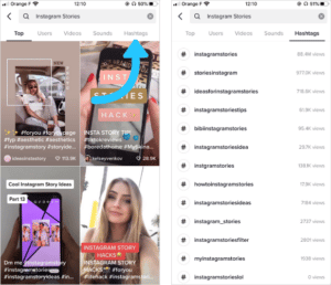 TikTok hashtags