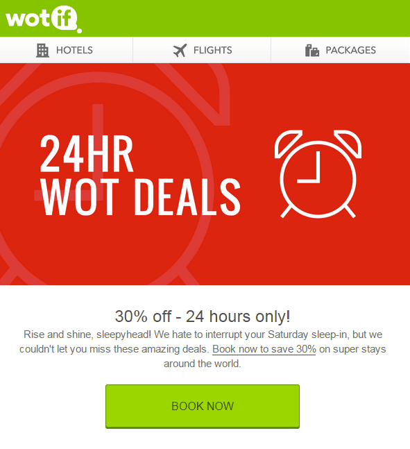 Discount Email