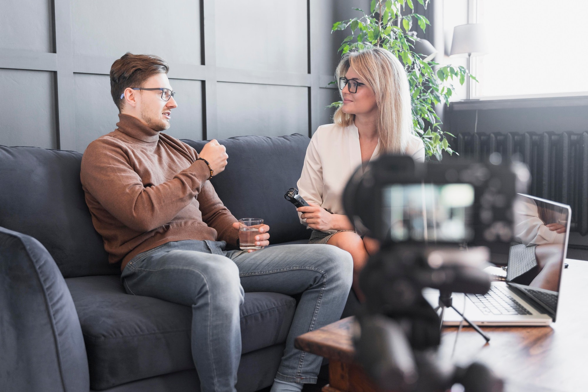 Conducting an Interview series on social media