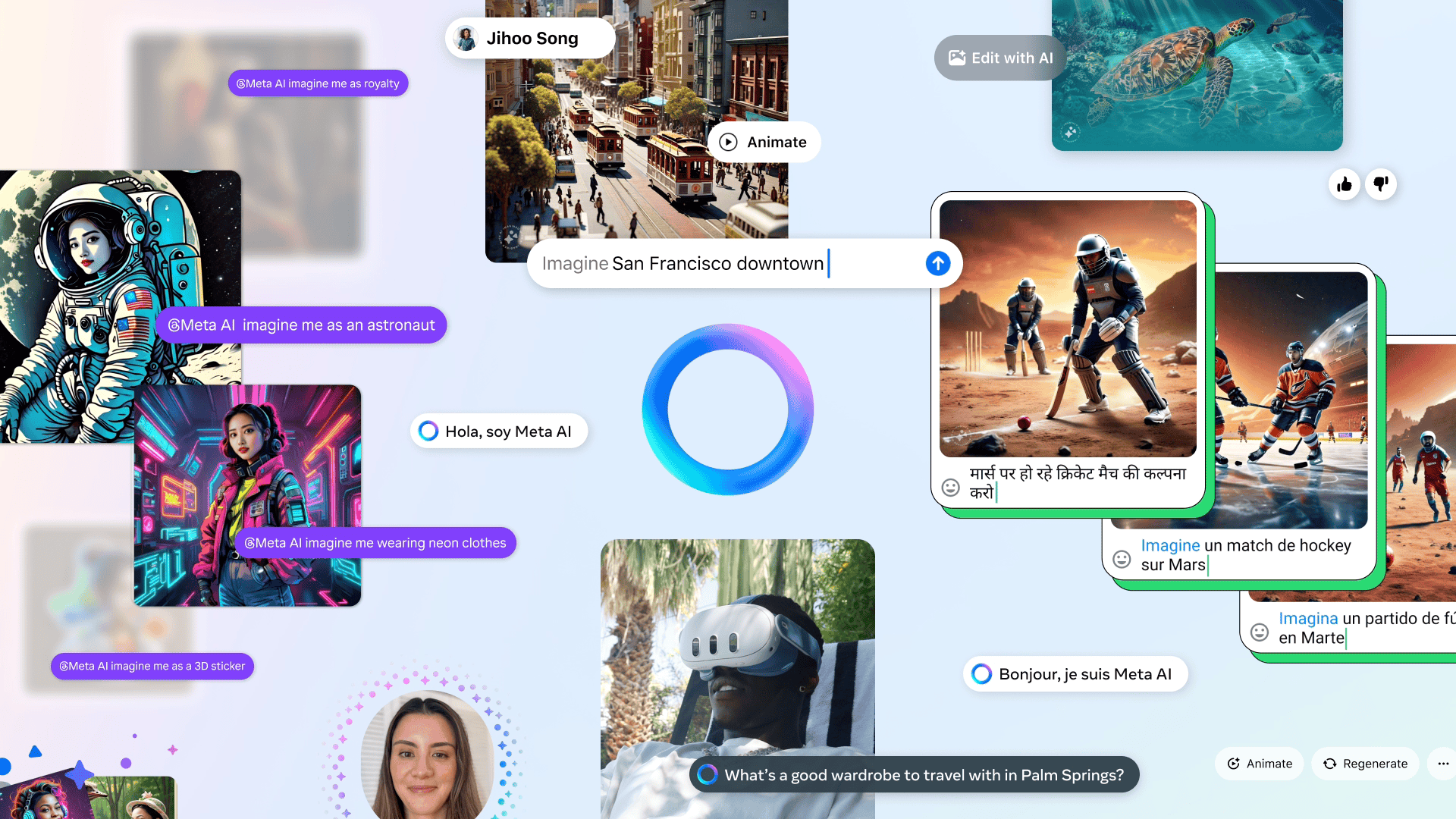 Meta AI Update Header