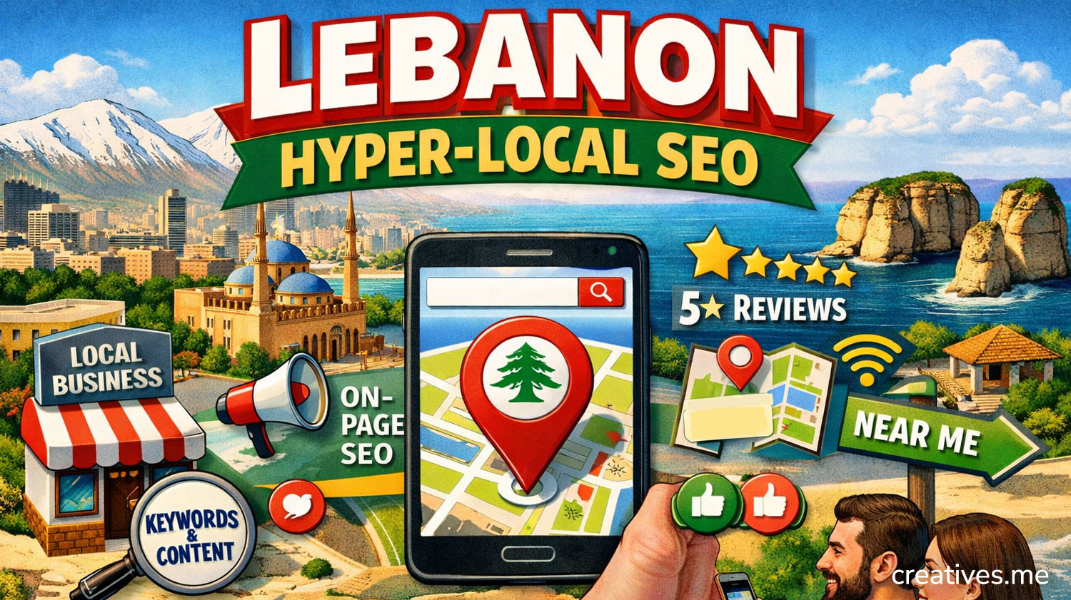 Lebanon Hyper-Local SEO